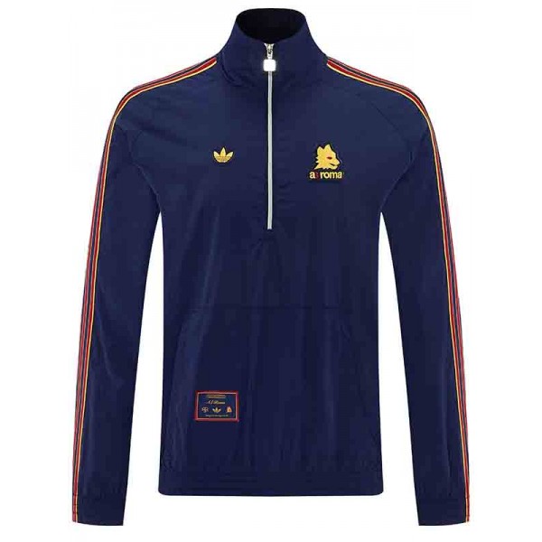 AS Roma windbreaker jacket mens indigo tracksuit 2026-2027